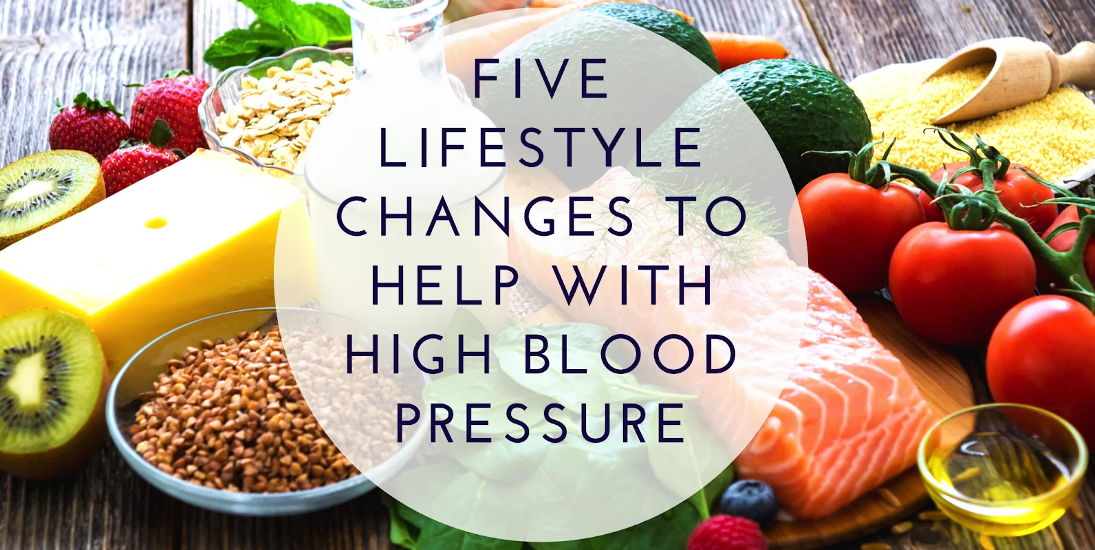 Healthy lifestyle choices such as exercise, balanced diet, and stress management to support lower blood pressure.
